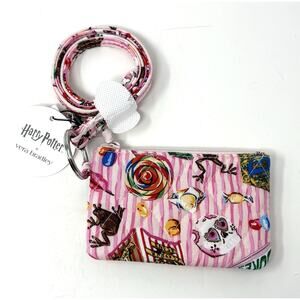 Vera Bradley Harry Potter Honeydukes Zip ID Lanyard Pouch Cards Coins Wallet NWT